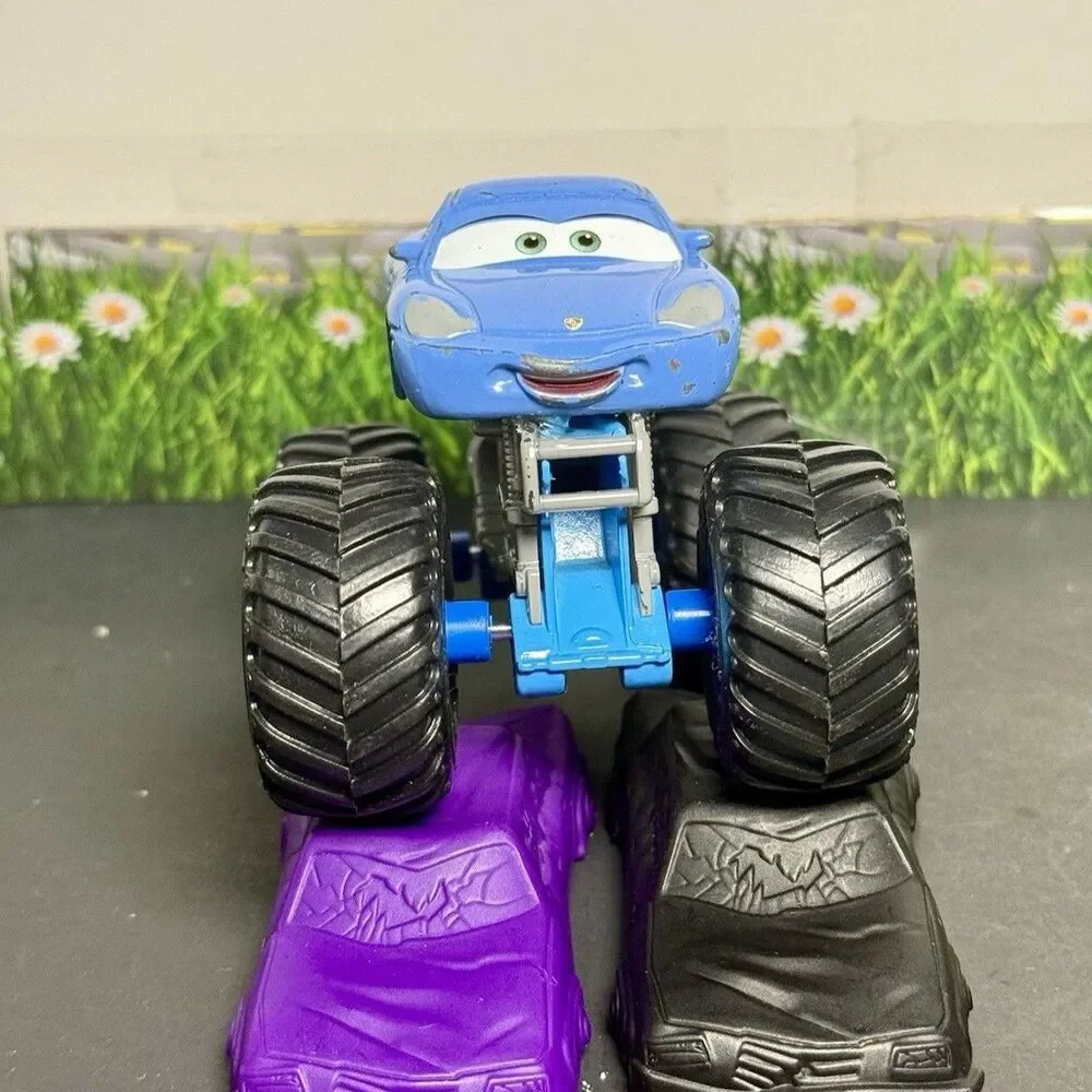 Disney Cars Mattel Custom Sally Carrera Monster Jam Truck Read Description